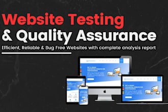 do professional website testing and quality assurance