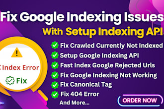 fix google indexing issues with index API setup in wordpress