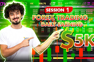 create attractive, viral youtube thumbnail, trading stock market crypto or forex
