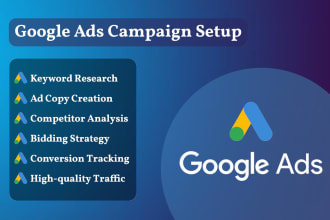 set up and manage profitable google ads and PPC campaigns
