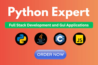 do python, java, c, cpp programmer for code development projects