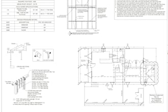 deliver detailed architectural 2d cad construction drawing sets