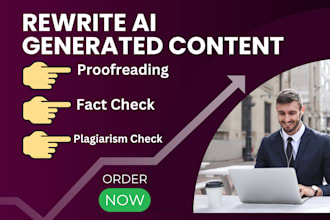 do ai content editing and rewrite ai content