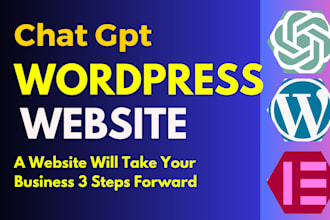 design redesign modern business ecommerce wordpress website with chatgpt