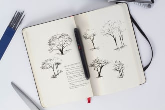 draw realistic pencil sketch, pencil portrait, or any pencil drawing