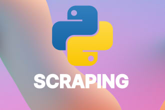 do python automation , web scraping and python scripting