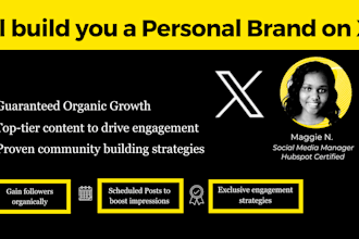 build you a personal brand on x or twitter