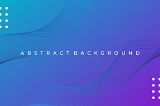create professional abstract background designs