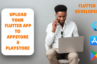 upload your flutter app to appstore and playstore