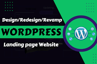 build landing page or wordpres website using elementor pro