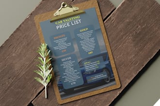 make beautiful promotional flyer design