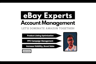 setup and manage your ebay seller accounts and boost sales