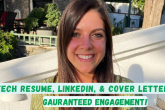 write your tech resume or linkedin profile