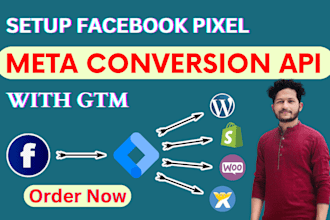 setup facebook pixel shopify, fix pixel and meta conversion API