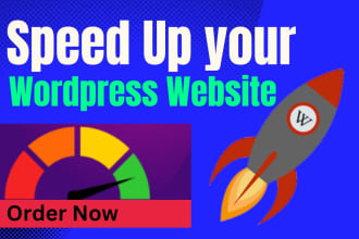 increase wordpress website speed and improve load time in 5 hours