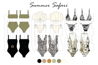 design bikini, swimwear, trunks, underwear, collection