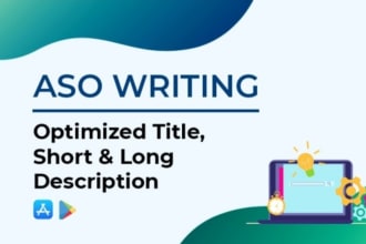 do aso write description for your app and game organic download