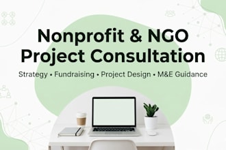 provide expert nonprofit project and ngo consultation