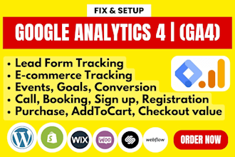 setup google analytics, ga4 ecommerce tracking with tag manager
