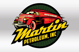 design modern transport logistic dispatcher automotive trucking logo