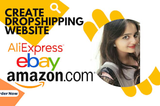 create autopilot amazon, alibaba affiliate or drop shipping website