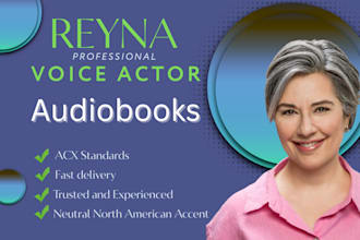 narrate your audiobook, english speaker