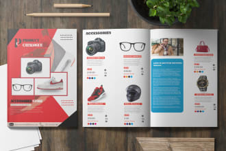 design product catalog, catalogue, lookbook,sell sheets and flyers