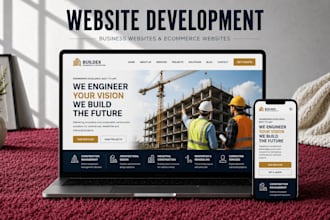 build business website or ecommerce website