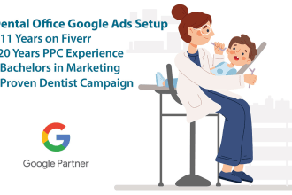 setup and manage your dental or dentist google ads campaign