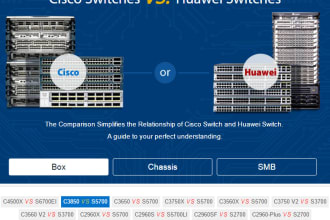 do any work regarding routing and switching of cisco huawei