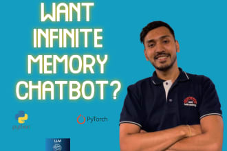 make infinite memory chatbot