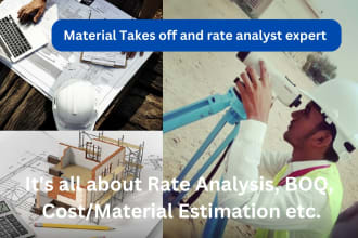 do civil surveying land and quantity and estimation