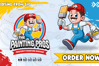 create an original and unique cartoon mascot logo design