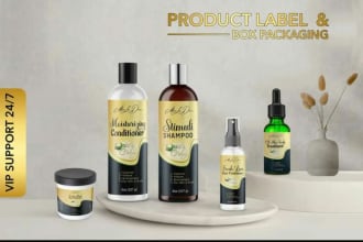 do product label design and supplement label design