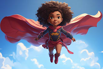 do children story book illustration for amazon KDP