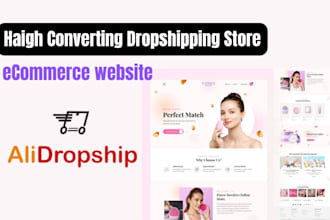 build alidropship dropshipping store and woocommerce store