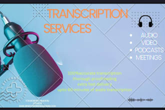 transcribe 15 minutes of podcasts and audio to text
