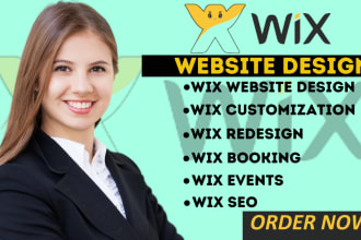 design wix website wix booking wix redesign website wix business website wix seo