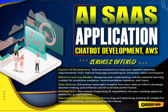 do chatbot development, ai, ml projects in python, AWS