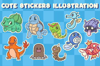 create custom emotes or sub badges for twitch, discord, youtube and kick