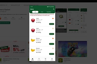 provide native android, ios, and flutter mobile app development services