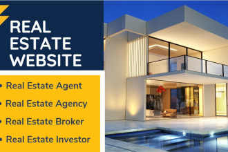 create real estate website with idx integration, wix website