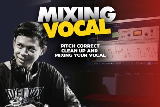 edit, tune and mix your vocals to perfection
