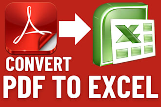 convert PDF to excel using adobe acrobat dc pro or excel power quiry