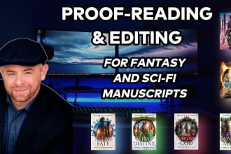 edit your fantasy or science fiction book manuscript