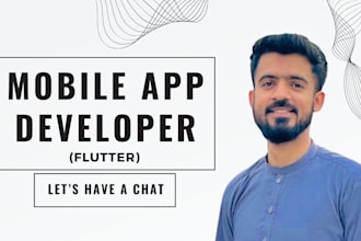 develop a custom flutter app for android and ios
