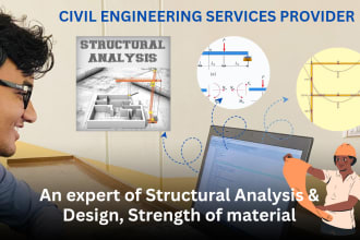 do structural engg including etabs, sap2000, strength of material
