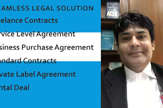 draft business contracts, nda, consulting agreement