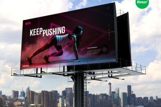 do professional billboard graphics, yard sign, signage, signboard, roll ups ads
