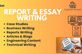 assist you in engineering, business essay and report writing